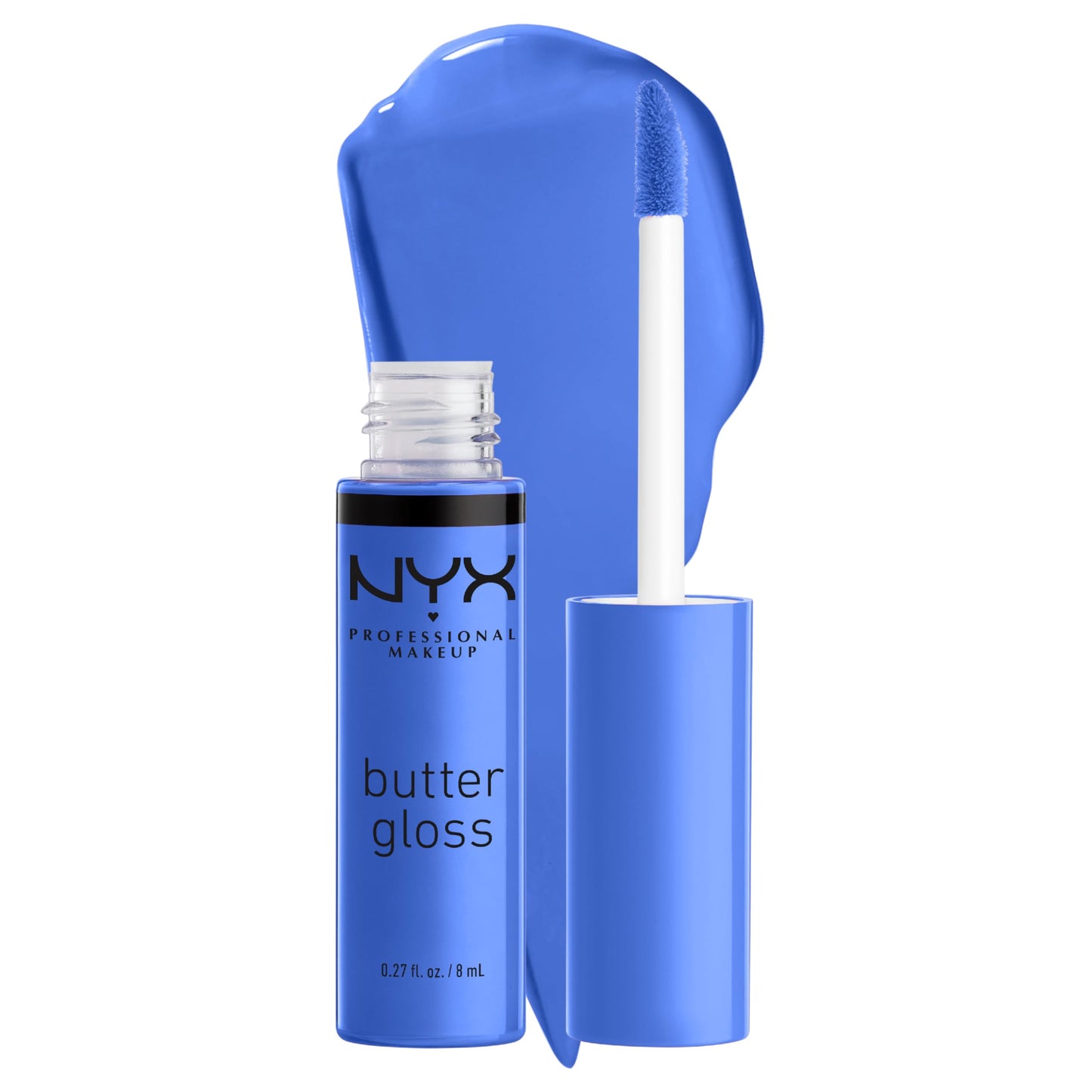 NYX PROFESSIONAL MAKEUP Butter Gloss, Non-Sticky Lip Gloss - Sugar Glass ,Clear