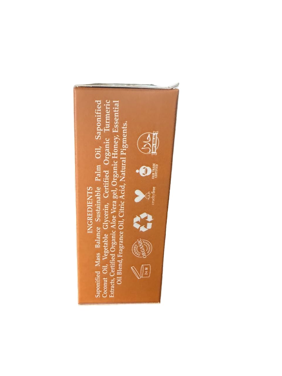 Shea Olein TURMERIC HERBAL SOAP WITH ALOE VERA & HONEY