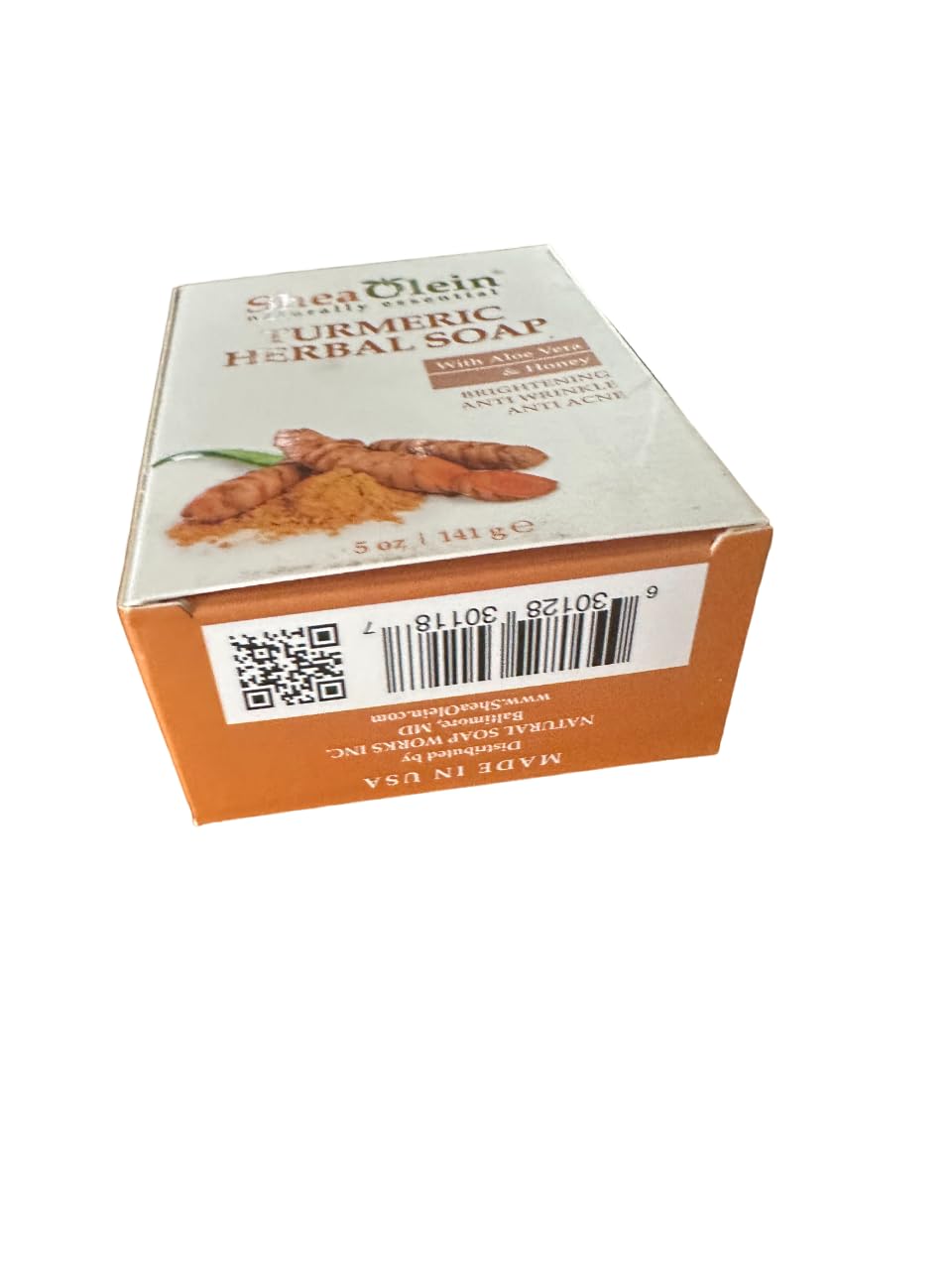 Shea Olein TURMERIC HERBAL SOAP WITH ALOE VERA & HONEY