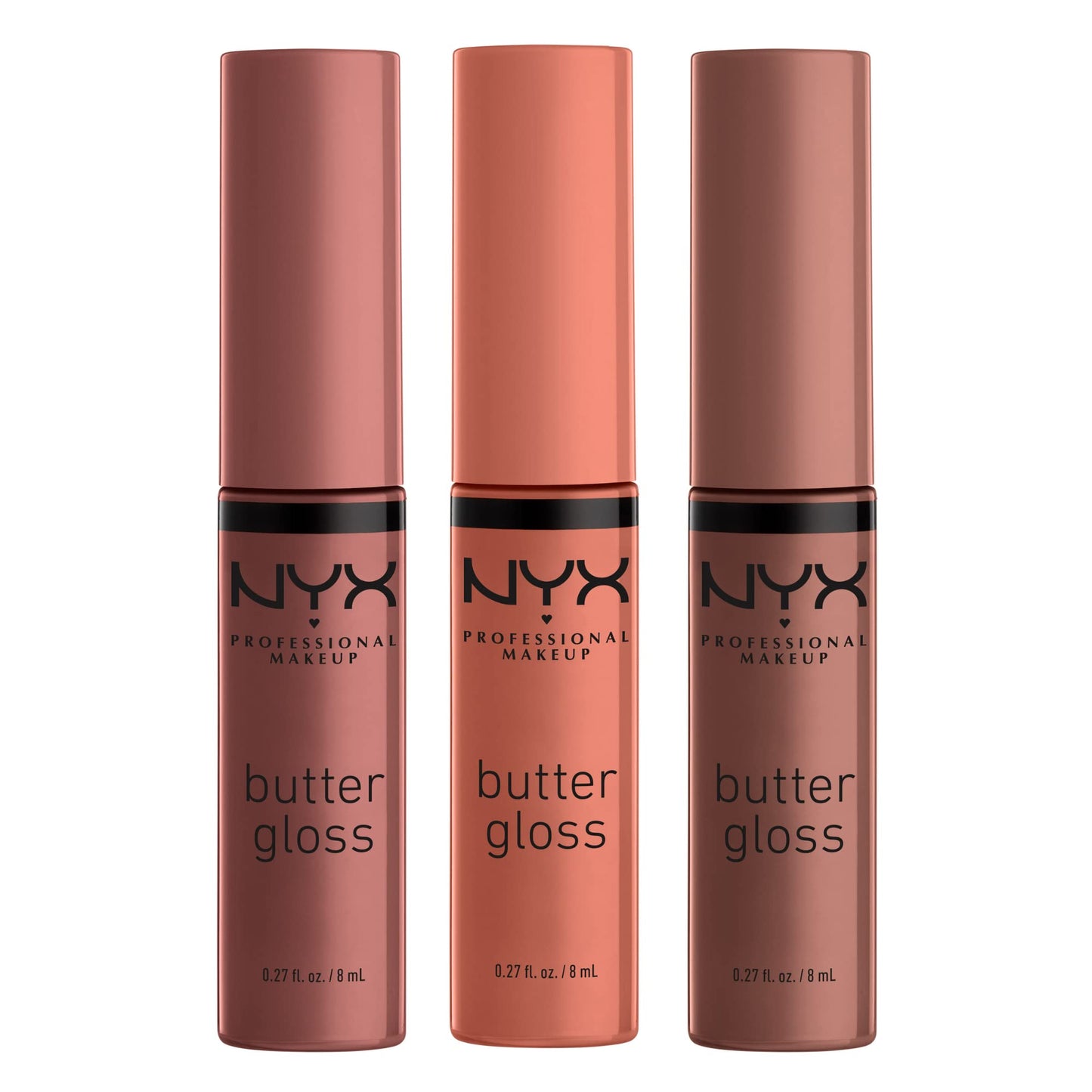 NYX PROFESSIONAL MAKEUP Butter Gloss, Non-Sticky Lip Gloss - Sugar Glass ,Clear