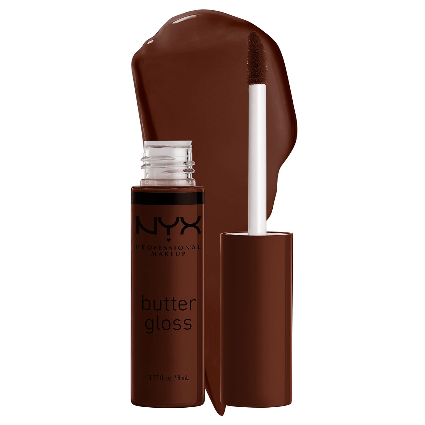 NYX PROFESSIONAL MAKEUP Butter Gloss, Non-Sticky Lip Gloss - Sugar Glass ,Clear