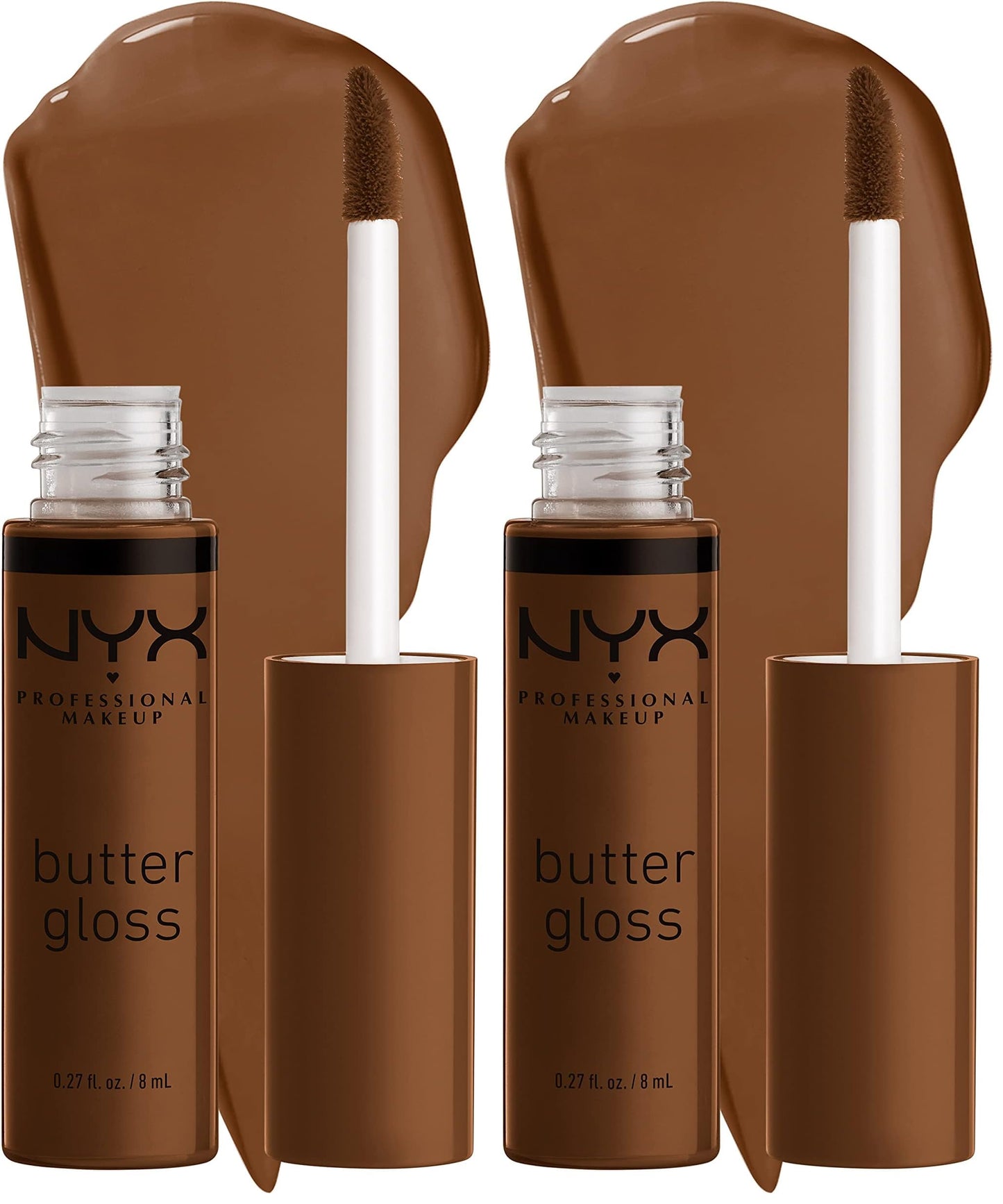 NYX PROFESSIONAL MAKEUP Butter Gloss, Non-Sticky Lip Gloss - Sugar Glass ,Clear
